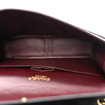 Lambskin Quilted Jumbo Double Flap Black