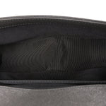 Caviar Quilted Medium Boy Flap Dark Grey