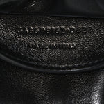Jersey Wool Patchwork Monogram Mini Jamie Baguette Black