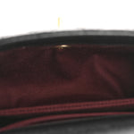 Caviar Quilted Mini Coco Handle Flap Black
