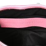 Agneau Arena Le Cagole Shoulder Bag XS Candy Pink