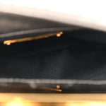 Metallic Matelasse Lux Mini Crossbody Tote Cromo