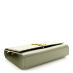 Grain De Poudre Medium Classic Monogram Kate Satchel Light Sage