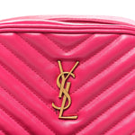 Calfskin Matelasse Monogram Lou Belt Bag Bright Pink