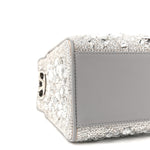 Crystal Mini Le Troisieme Shopping Bag Grey