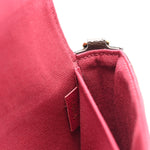 Monogram Pochette Felicie Chain Wallet Fuchsia