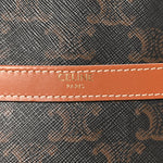 Triomphe Canvas Calfskin Medium Patapans Tan