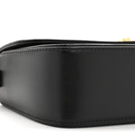 Box Calfskin 30 Montaigne Avenue Pouch Black