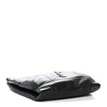 Lambskin Matelasse Monogram Medium Jamie 4.3 Pochon Black