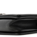 Caviar Quilted Medium Boy Flap Black