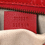 Microguccissima Sunshine Disco Crossbody Bag Red