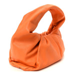 Smooth Butter Calfskin Small The Shoulder Pouch Light Orange