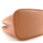 Soft Calfskin Medium Panier Bucket Bag Caramel