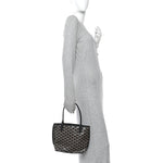 Goyardine Reversible Mini Anjou Black