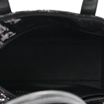Sequin Small The Tote Bag Black
