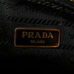 Saffiano Lux Mini Re-Edition Shoulder Bag Black