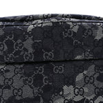 Denim GG Monogram Camouflage Belt Bag Blue