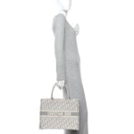 Oblique Medium Book Tote Grey
