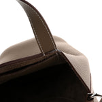 Taurillon Clemence Swift In-The-Loop 18 Bag Etoupe