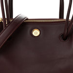 Supple Calfskin Small Madrid Bag Dark Burgundy