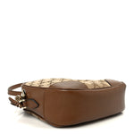Monogram Mini Bree Messenger Bag Beige Tabacco