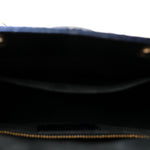 Metallic Lambskin Cannage Small My ABCDior Lady Dior Blue