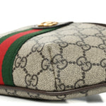 GG Supreme Monogram Web Small Ophidia Belt Bag Beige Ebony New Acero