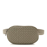 Nappa Intrecciato Belt Bag Mink
