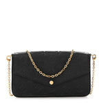 Empreinte Pochette Felicie Chain Wallet Black