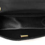 Aged Calfskin Quilted 2.55 Reissue Mini Flap Black