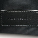 Grain De Poudre Matelasse Chevron Monogram Envelope Clutch Fog