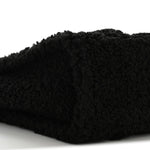 Polyester Cotton Medium The Teddy Traveler Tote Bag Black