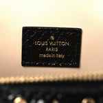 Snakeskin Vanity Pouch Black