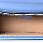 Calfskin Small Sylvie Shoulder Bag Clear Sky Blue