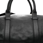Calfskin Buckley Duffle Bag Black