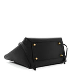 Grained Calfskin Mini Belt Bag Black