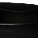 Epi Chain Flower Twist Shoulder Bag MM Black