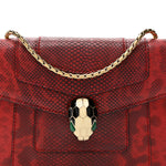 Karung Serpenti Forever Crossbody Red