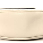 Sakai Be Green Calfskin Diagonal Stitched Mini Blondie Shoulder Bag Mystic White