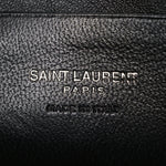 Calfskin Matelasse Monochrome Monogram Mini Lou Camera Bag Black