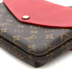 Monogram Twice Pochette Cherry