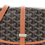 Goyardine Belvedere II PM Messenger Bag Black Gold