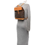 Damier Ebene Soho Centenaire Backpack