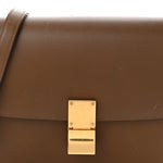 Box Calfskin Medium Classic Box Flap Bag Camel