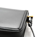 Smooth Calfskin Small Solferino Satchel Black