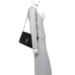 Grain De Poudre Large Classic Monogram Kate Satchel Black