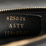 Vitello Cruise F is Fendi Bi-Color FF 1974 Embossed Medium Envelope Wallet On Chain Black Maya