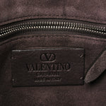 Suede Raffia Woven Studded Embroidered Cherryfic Mini Nellcote Shopping Tote Brown Multicolor
