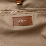 Canvas Calfskin Y Tote Desert Dust Brick