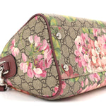 GG Supreme Monogram Blooms Small Boston Beige Multicolor Dry Rose